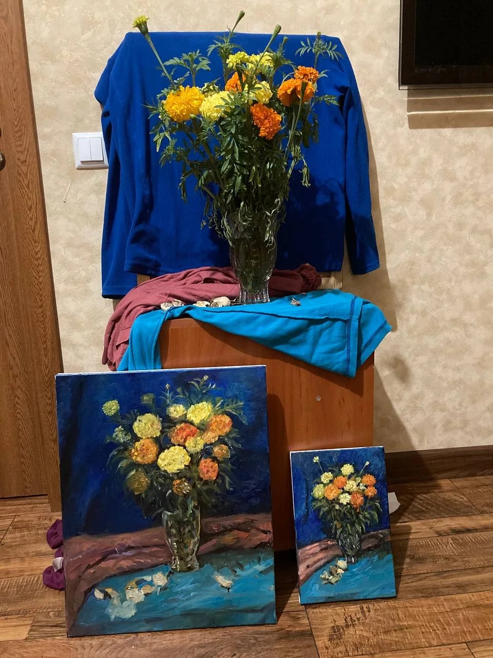 Marigold still life